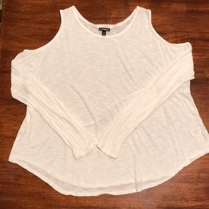 Cold shoulder long sleeve